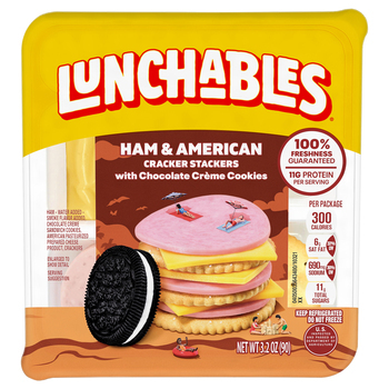 Lunchables Ham & American Cracker Stackers Lunch Combinations