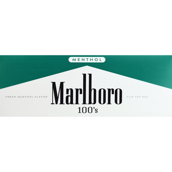 Marlboro 100's Flip-Top Box Menthol Cigarettes - Carton