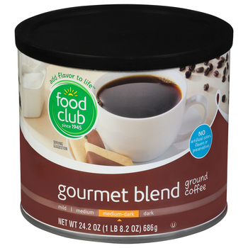 Food Club Medium-Dark Gourmet Blend Ground Coffee