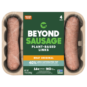 Organic Pork Bratwurst | Organic Prairie Full Case - 8 Packages - Save 10 %