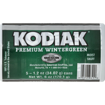 Kodiak Premium Wintergreen Moist Snuff