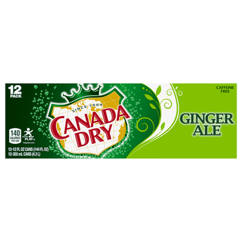 Canada Dry Ginger Ale, Variety Pack, 12 oz, 36 ct