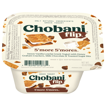 Chobani Flip Yogurt Greek Low-Fat S'mores S'mores