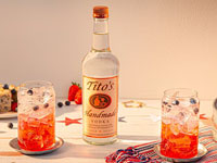 Tito's Berry Sparkler