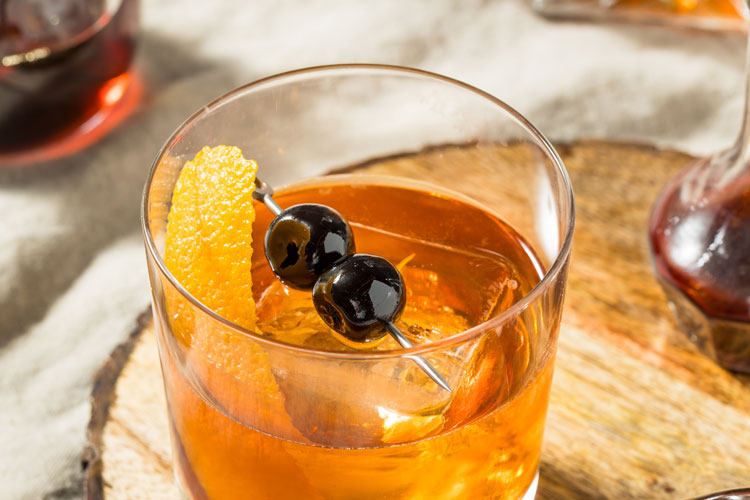 Maple Bourbon Smash