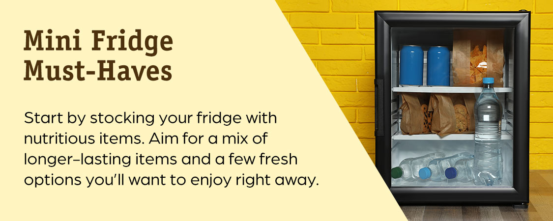 Mini-fridge must haves