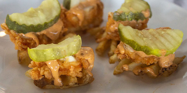 Nashville Hot Chicken & Waffle Bites