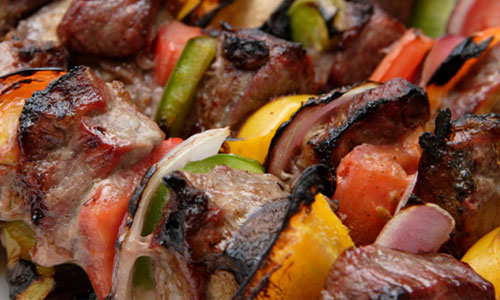 Marinated Grilled Steak Kabobs