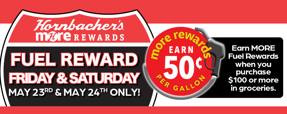 Earn 50¢ when you spend $100 or more with MORE Rewards
