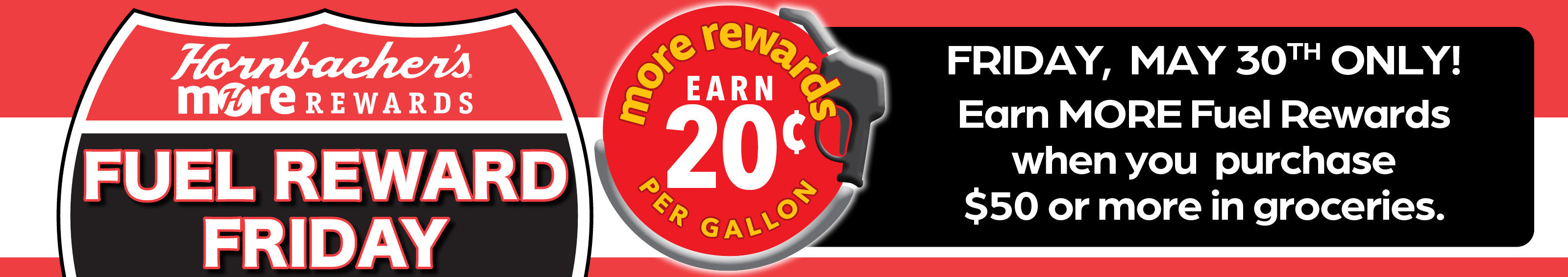Earn 20¢ when you spend $50 or more with MORE Rewards