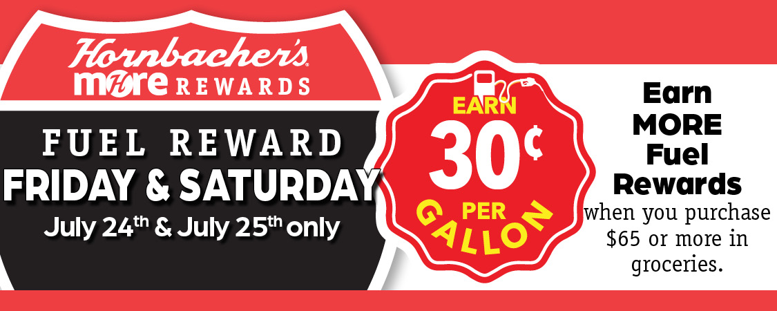 Earn 30¢ when you spend $65 or more with MORE Rewards