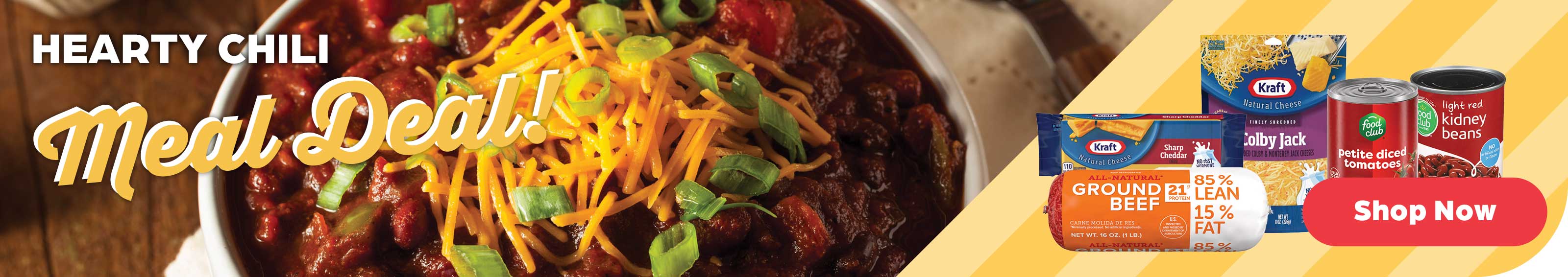 This Week's Meal Deal - Hearty Chili
