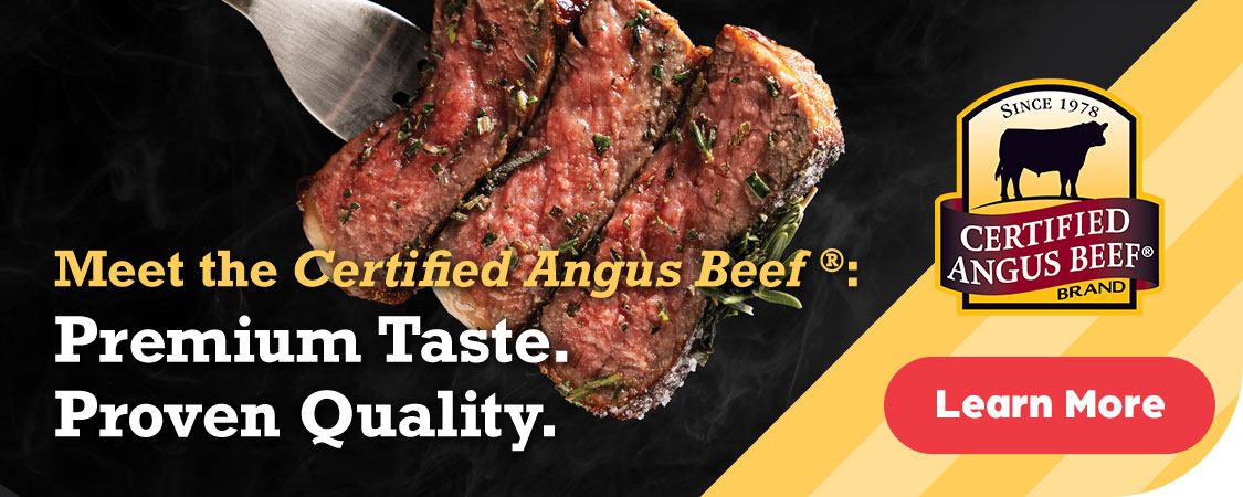 Proudly introducing…the only beef certified for flavor.