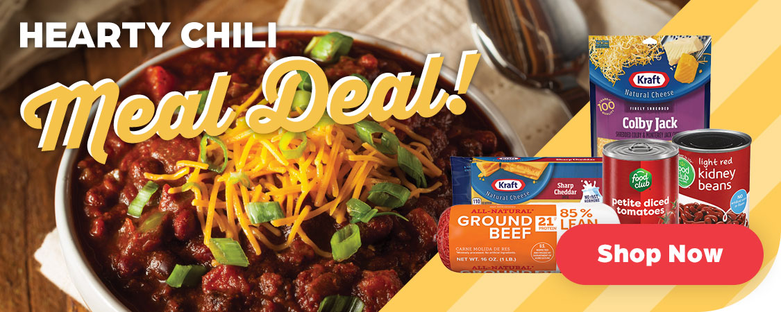 This Week's Meal Deal - Hearty Chili