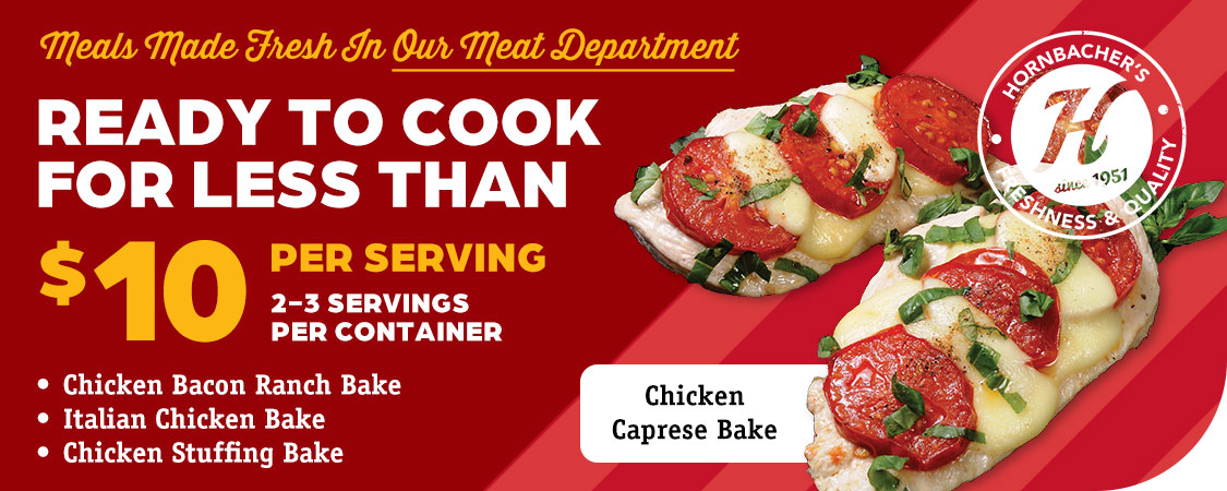 This Week's Meal Deal - Chicken Caprese Bake