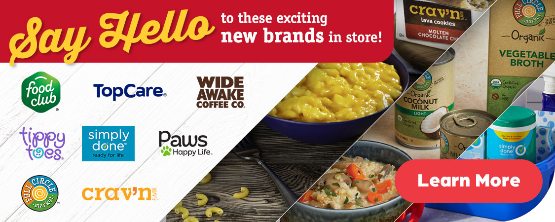 Say Hello to these exciting NEW Brands in store