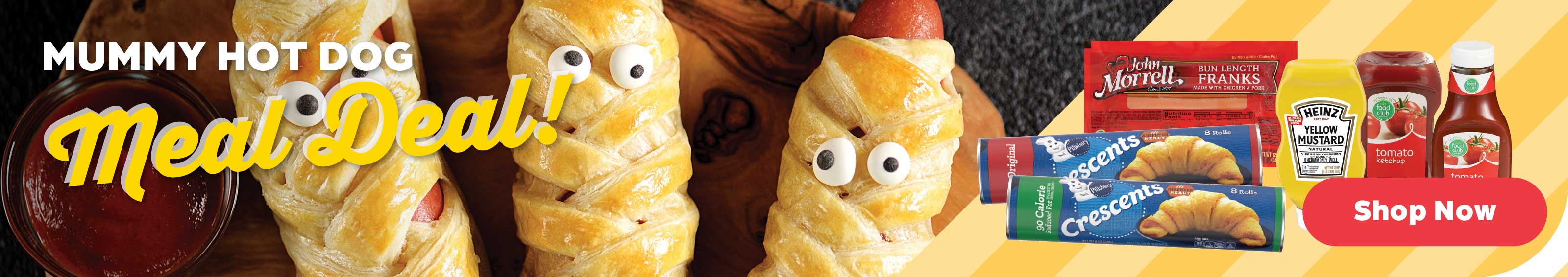 This Week's Meal Deal - Mummy Hot Dog