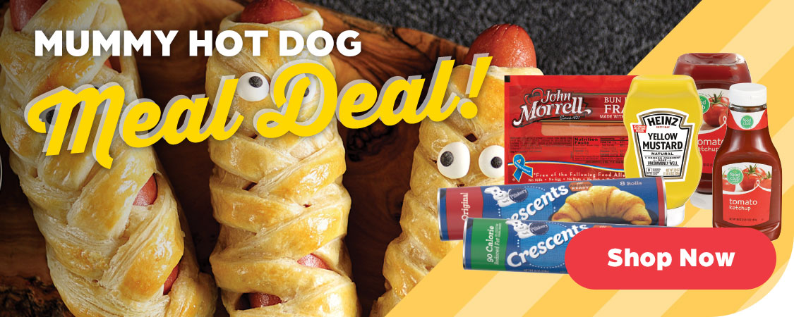This Week's Meal Deal - Mummy Hot Dog
