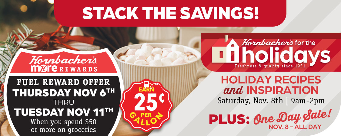 Earn 25¢ when you spend $50 or more on groceries