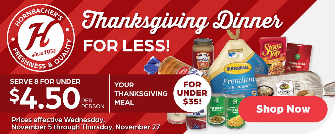 Thanksgiving Dinner for Less!