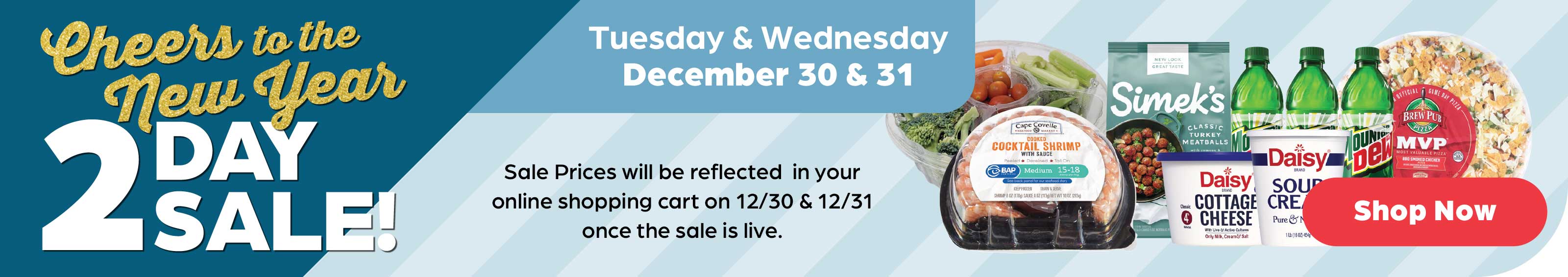 2 Day Sale: Cheers to the New Year!