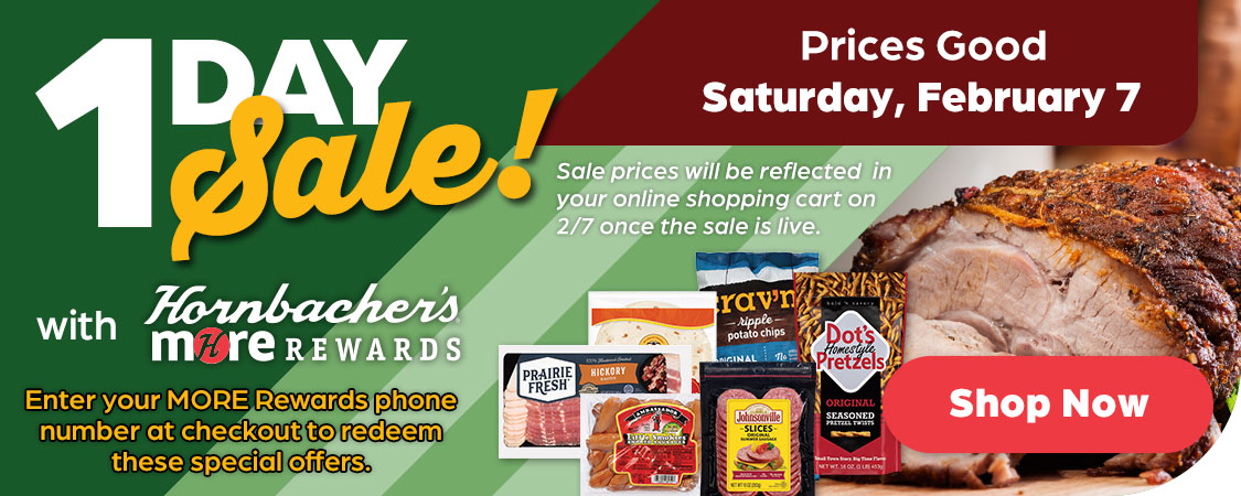 February 7 Only - 1 Day Sale