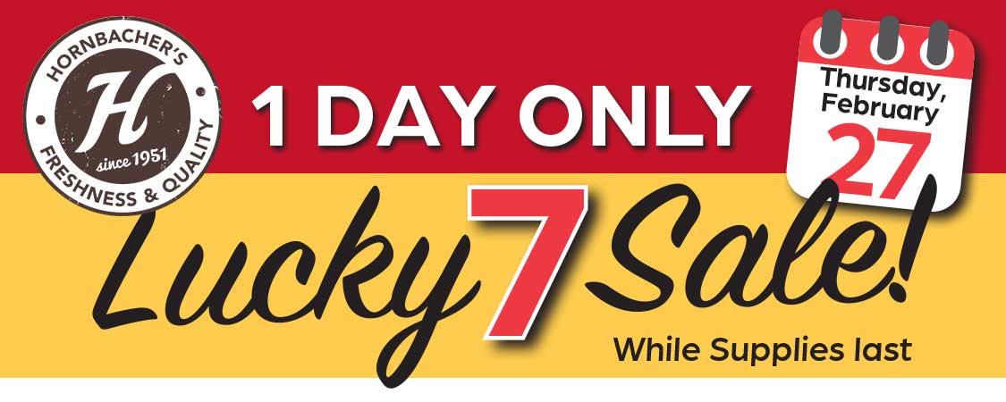 Lucky 7 Sale