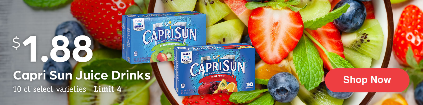 Crazy 8 Sale - Capri Sun