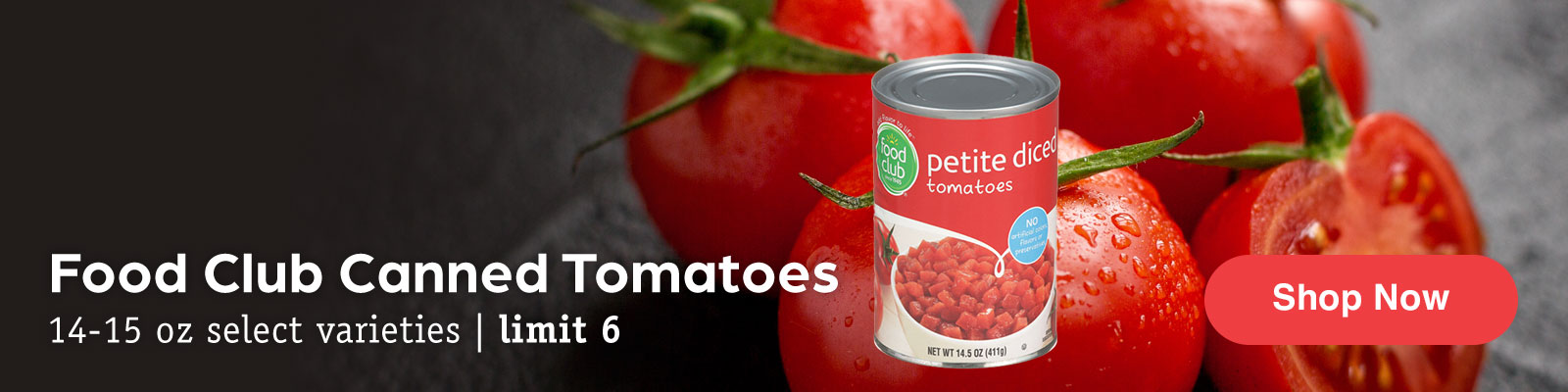 One-Day Sale - Canned Tomatoes
