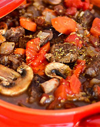 Hearty Beef And Mushroom Stew