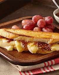 Fig Brie Grilled Cheese