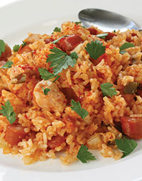 30 Minute Salsa Chicken and Rice