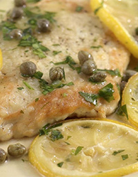 Chicken Breast with Roasted Lemons