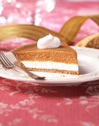 Double Layer Pumpkin Pie