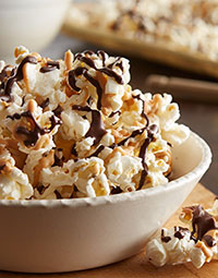Drizzled Party Popcorn