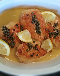 Chicken with Lemon-Caper Sauce