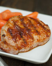 Sweet & Sour Glazed Pork Chops