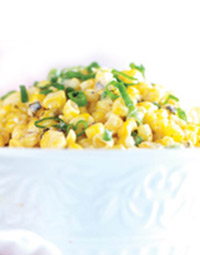 Grilled Corn with Spicy Lime Mayo