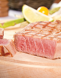 Grilled Ginger-Lime Tuna