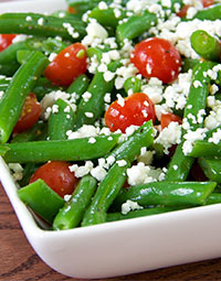 Green Bean Salad with Lemon Pepper Vinaigrette