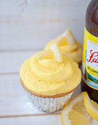 Leinenkugel's Summer Shandy Lemon Cupcakes