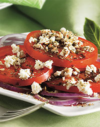 Fresh Summer Tomato And Onion Salad