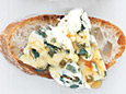 Blue Cheese and Honey Bruschetta