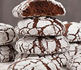 Chocolate Peppermint Crinkles