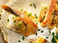Butterflied Shrimp with Smoked Gouda