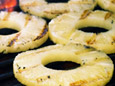 Grilled Pineapple with Poppyseed Dressing