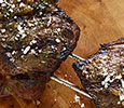 Brazilian-Style Garlic-Cilantro Steak Skewers