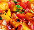 Grilled Fruit Salsa With Lime, Tequila and Smoked Paprika