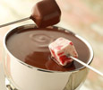Chocolate Ice Cream Fondue