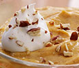 Pumpkin Pie Mousse with Toasted Pecans